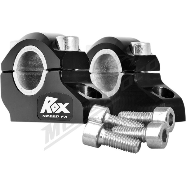 ROX SPEED FX Pro-Offset Elite Block Handlebar Risers 22mm Rise: 25,4mm Suzuki / Yamaha 250-700 04-25
