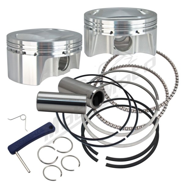 S&S CYCLE Piston Kit Harley Davidson FLD / FLHR / FLHRC / FLHRCI 1450-1800cc 99-17