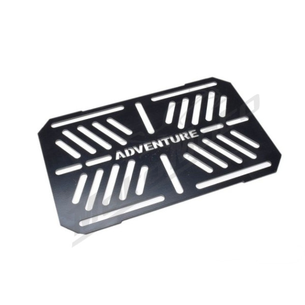 Universal side rack adapter plate black 280x180mm