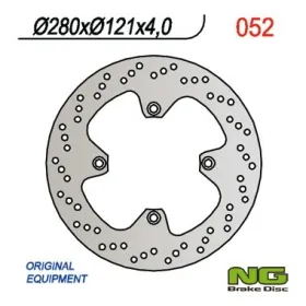 NG BRAKES Priekinis fiksuotas stabdžių diskas 280mm Suzuki DR 650-750cc 88-95