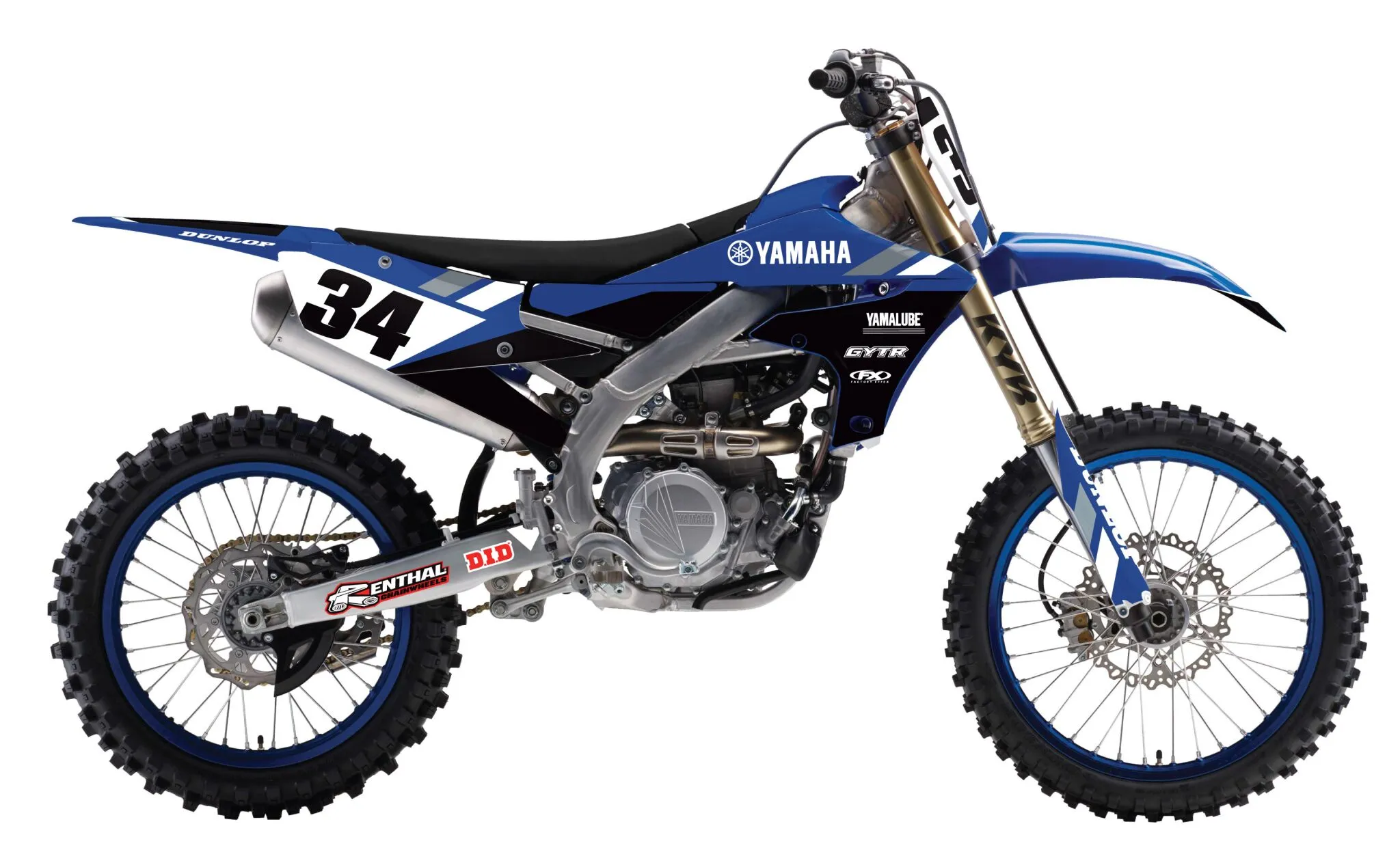 FACTORY EFFEX EVO20 Series Graphic Kit Yamaha YZ 65cc 18->