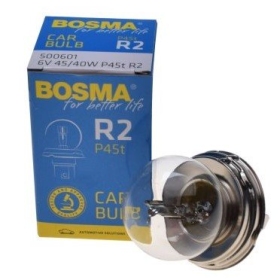 Light bulb BOSMA 6V 45/40W P45T W/COLLAR / 1pc