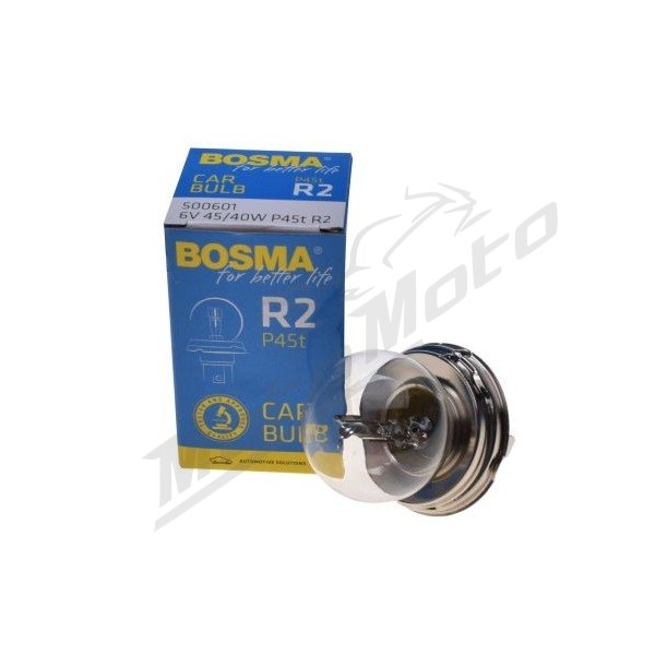 Light bulb BOSMA 6V 45/40W P45T W/COLLAR / 1pc