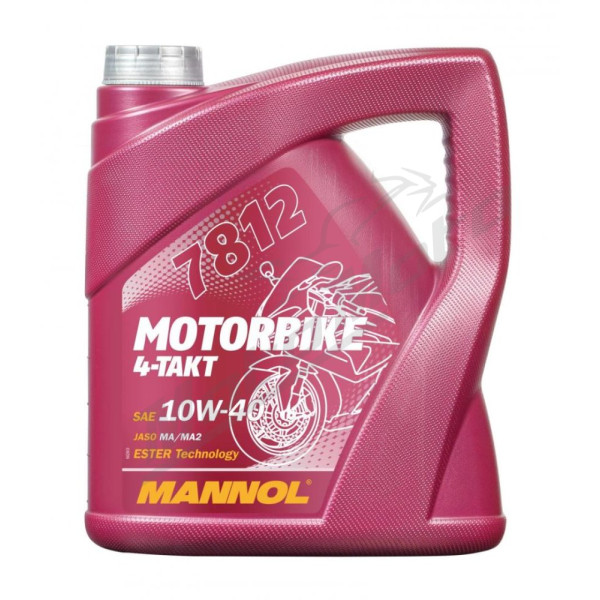 Mannol 4t motorcycle engine oil 10w40 4l