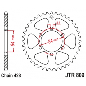 Rear sprocket JTR809