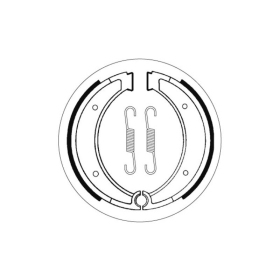 Sbs brakeshoes 2116 HUSQVARNA