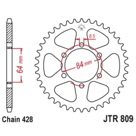 Rear sprocket JTR809