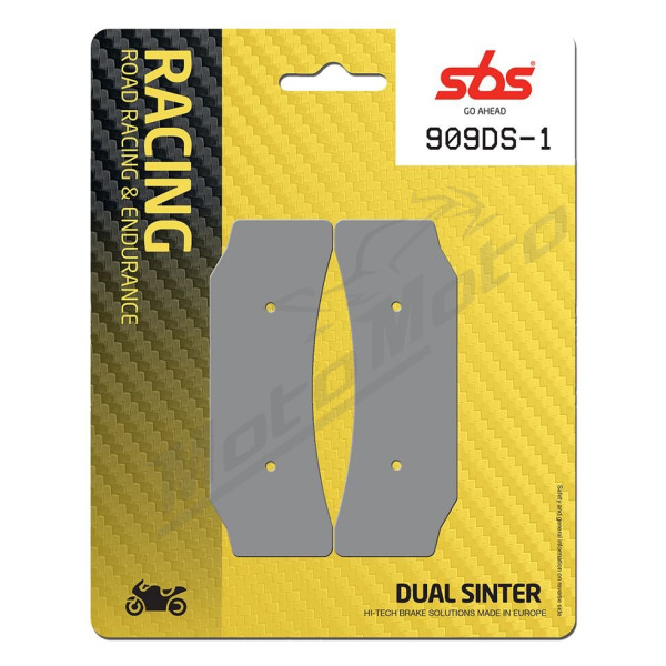 SBS DS Racing 909DS-1 Dual Sintered Brake Pads BREMBO RACING CALIPERS SBK RACING DX