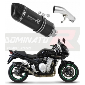 Exhaust silencer Dominator HP1 BLACK SUZUKI GSF 1250 N / S BANDIT 2007-2016