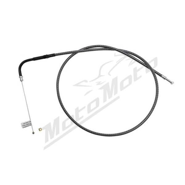 MAGNUM SHIELDING Karbon Fiber Throttle Cable Harley Davidson FLD / FLHRS / FLSTF / FXDB / FXST / FXSTS 1340/1800 99-15 98.5cm
