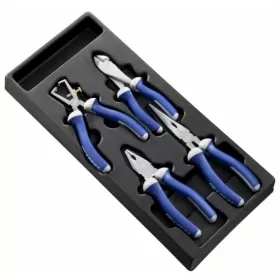 EXPERT 4 Mechanics Pliers Tools Module - Plastic Tray