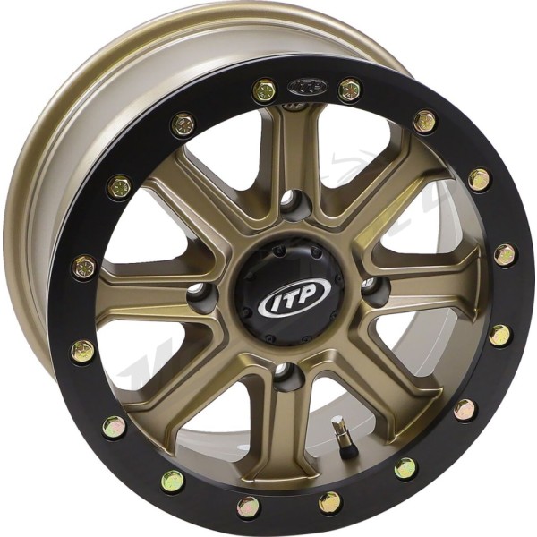 ITP Intertia Ratlankis R14x7 4/137 5+2 (+40mm) matinis bronzinis