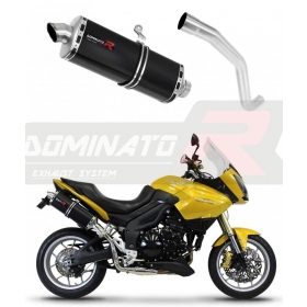 Exhaust kit Dominator P7 BLACK TRIUMPH TIGER 1050 2006-2012