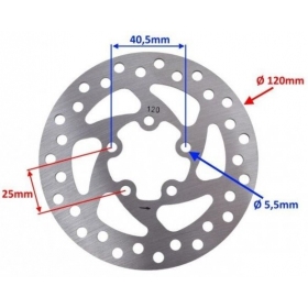 KICK SCOOTER BRAKE DISC XIAOMI M365 Ø120mm