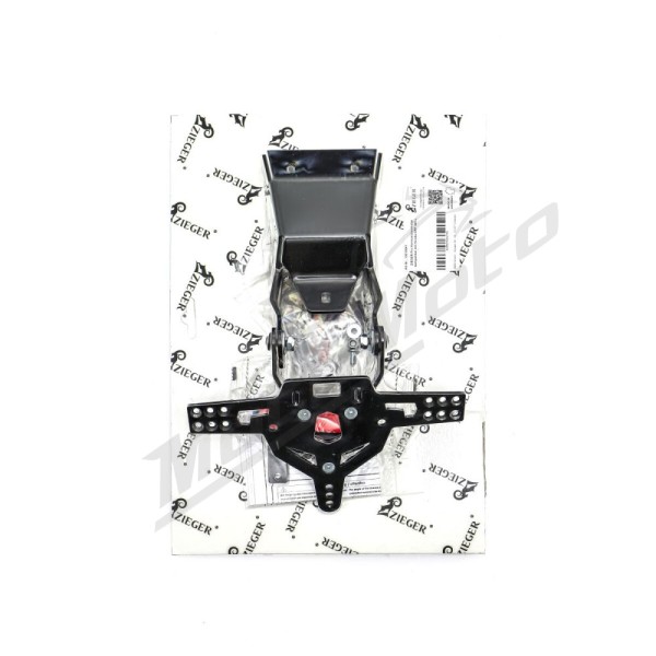 ZIEGER PRO License Plate Holder Type D Honda CRF 300 L 21-26
