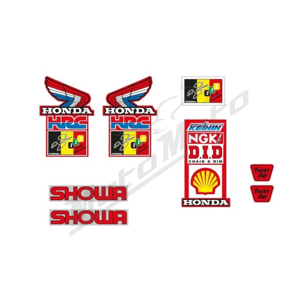 TECNOSEL Seat Cover Replica Honda CR 125-250cc 87-88