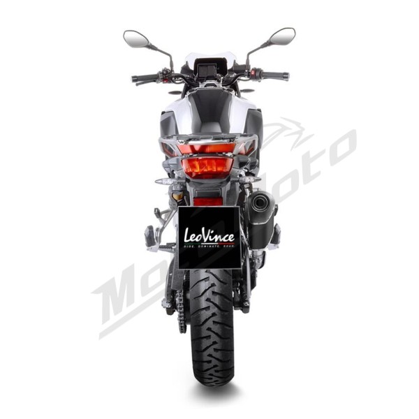 LEOVINCE LV-14 Black Edition Slip-On Muffler BMW F 750-900GS 18-25