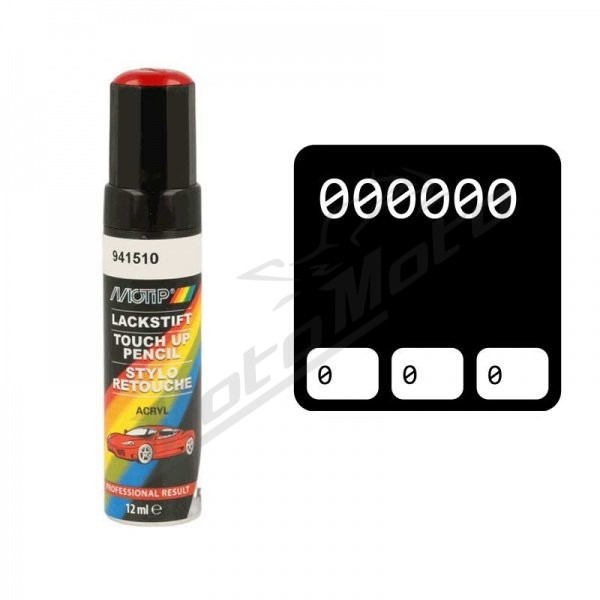 MOTIP Coloured ink 12ml black gloss