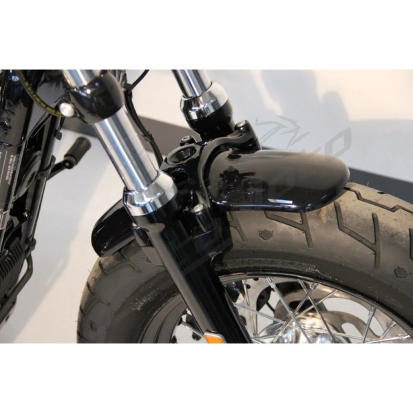 CULT WERK Priekinis sparnas juodas Bobber Harley Davidson XL 1200cc 2010-2022