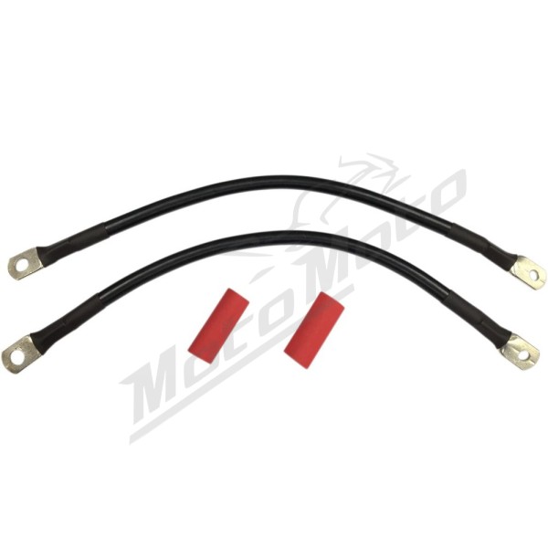 DRAG SPECIALTIES Battery Cable Set Harley Davidson XL / XR 883-1200cc 04-09