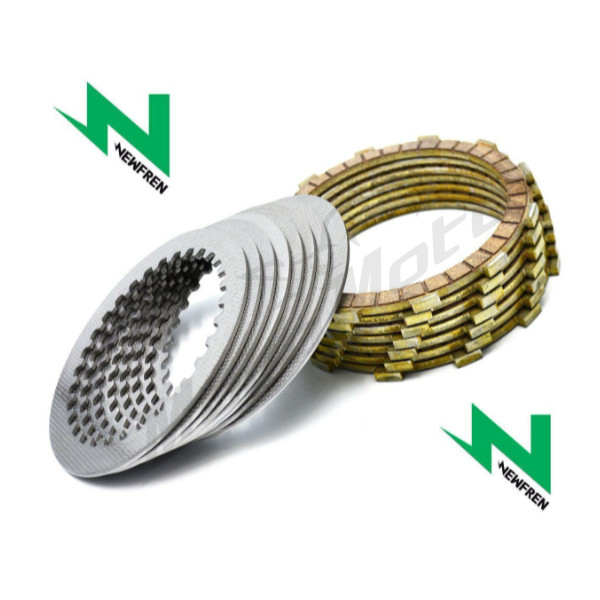 Newfren Racing clutch discs and spacers set Honda TRX 300-450cc 86-10