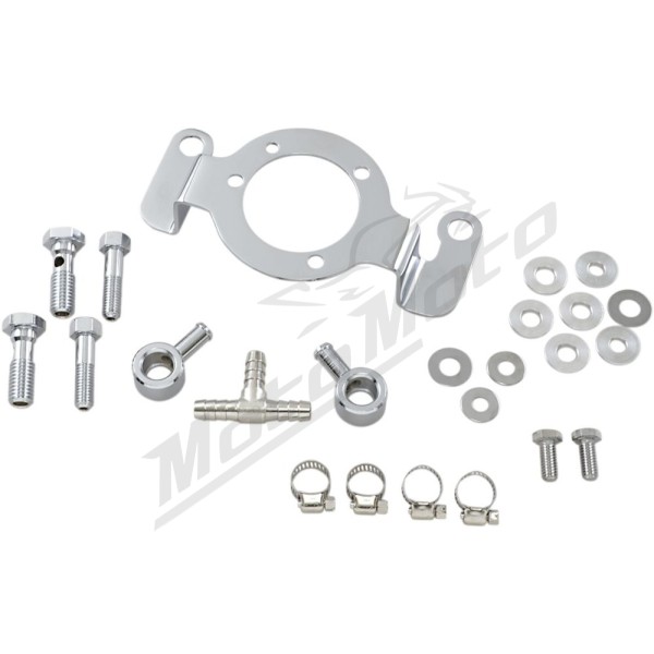 DRAG SPECIALTIES Support Bracket Kit Harley Davidson FLD / FLHR / FLHRC / FLHRCI 1340-1800cc 93-17
