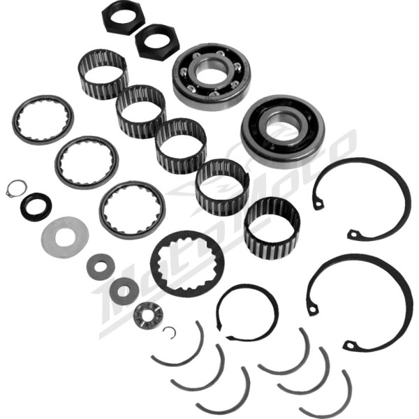 BAKER DRIVETRAIN Transmisijos tarpinių ir guolių komplektas Harley Davidson 1340 87-93