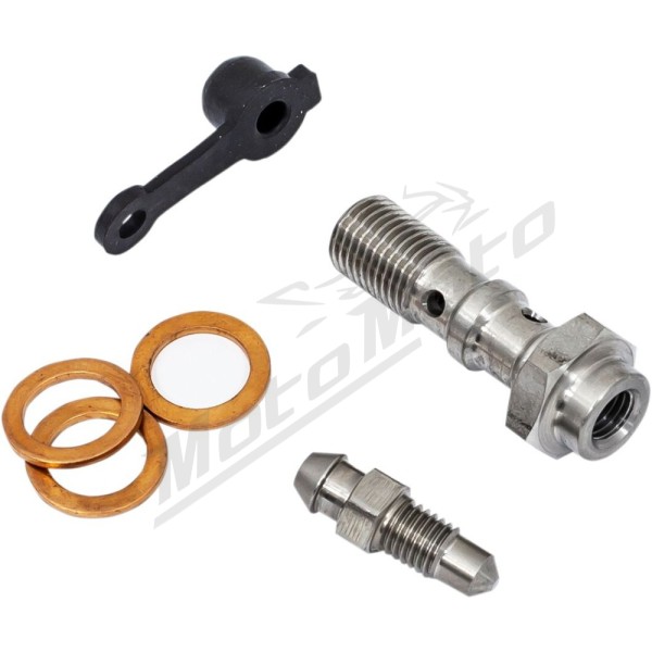 GOODRIDGE Banjo Bolt with Bleed Nipple M10 x 1,0