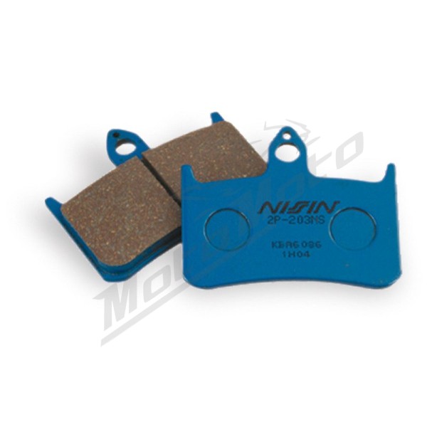 NISSIN Street Semi-Metallic Brake pads 2P-242NS Honda GL 1100cc 82-83