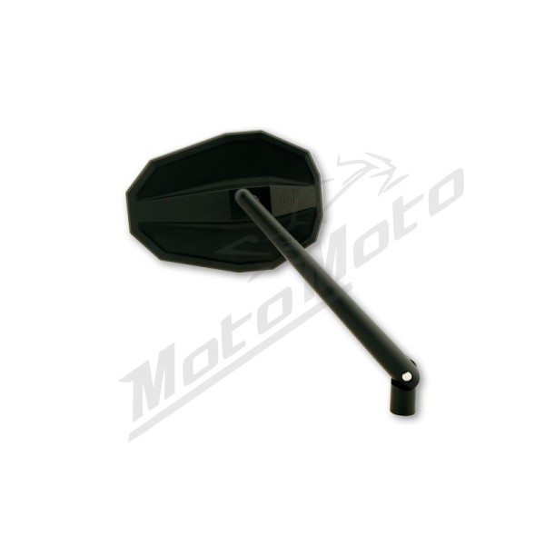 HIGHSIDER smart Handlebar Mirror Straight Black (1pc)  Aprilia / BMW / Ducati / Honda / Husqvarna / Kawasaki / KTM / Moto Guzzi / Suzuki / Triumph / Yamaha 85-1290cc 17-24