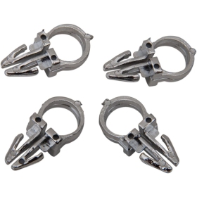 DRAG SPECIALTIES Handlebar Wiring Clips 4pcs. 9,5 mm