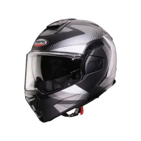 Caberg Trip Flip-Up Helmet Lunar Black/White