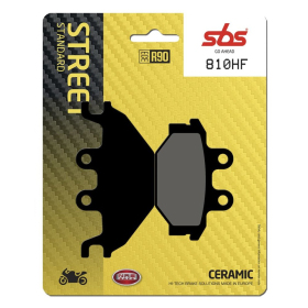 SBS HF Street 810HF Ceramic Organic Brake Pads Arctic Cat / Can Am / Cectek / Kawasaki / Kymco / Yamaha / SYM 125-600cc 04-24