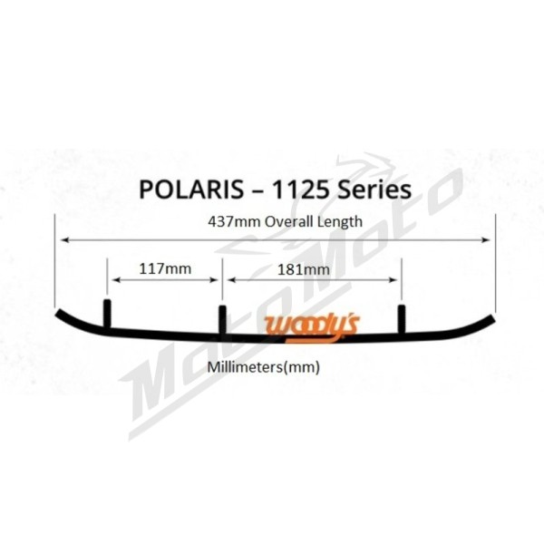 Woody's Runner Snowcross Polaris Wide Trak / Indy / IQ / RMK 500-800 08-15