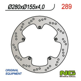 NG BRAKES Front Fixed Brake Disc 280mm Aprilia / MBK / Yamaha 50cc 99-14