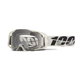 100% goggles model armatic pitch - clear lens - color gray / black