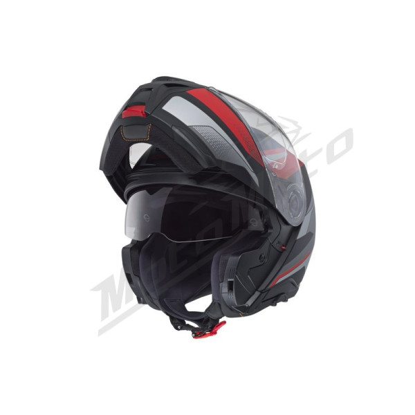 Flip Up Helmet Schuberth CONCEPT Tracer Grey/Red