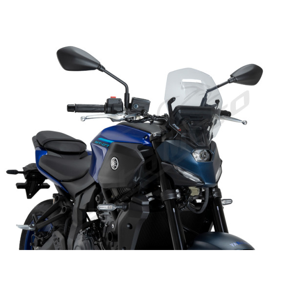 PUIG Touring Priekinis stiklas skaidrus Yamaha MT-07 700 2025
