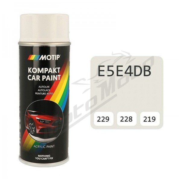 MOTIP Coloured paint E5E4DB 400ml