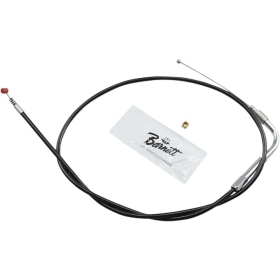 BARNETT Black Vinyl Throttle/Idle Cable Harley Davidson 1340-1450cc 1996-2005