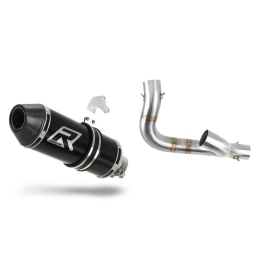 Ducati PANIGALE V4S 2018-2022 Dominator Exhaust Silencer Muffler HP3 BLACK + dB killer