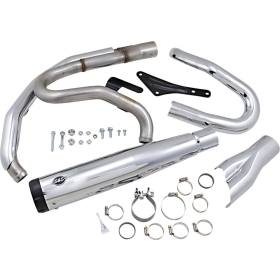 S&S CYCLE SuperStreet 2:1 Exhaust System Harley Davidson FLFB / FLFBS / FXBR / FXBRS 1750-1923cc 18-23