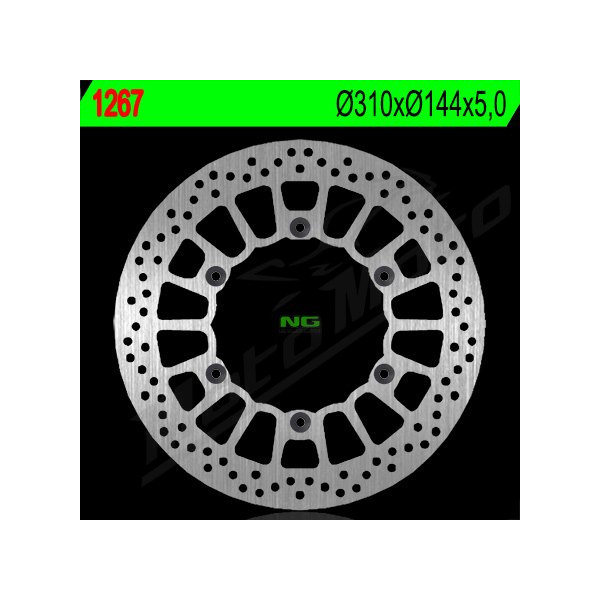 NG Front Fixed Brake Disc 310X144X5mm Triumph Bonneville / Scrambler / Speedmaster / Thruxton 865-900cc 04-17