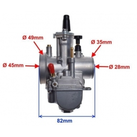 Karbiuratorius 28mm 150-300cc (Mech. pariebintojas)