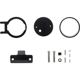 SLYFOX Speedometer housing and mounting kit. Black Harley Davidson FLHT / FLTRU / FLTRX / XL / XLH 883-1923 96-22