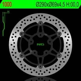 NG BRAKES 1000 Round Floating Brake Disc SUZUKI GSF / SV / VL / VLR 600-1800 03-18