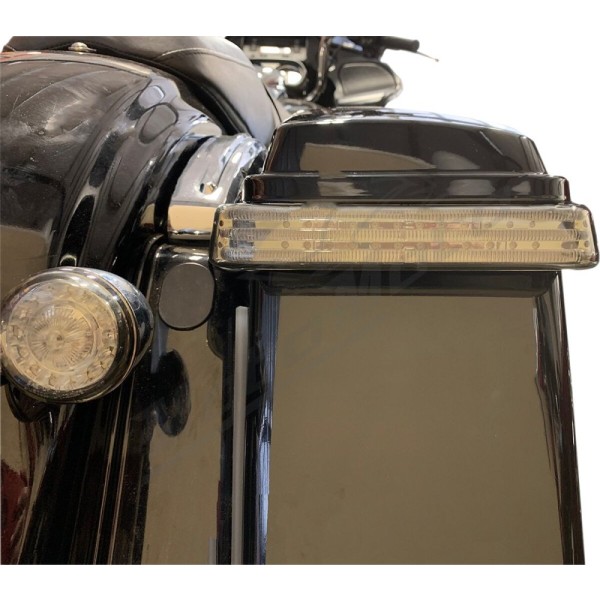 CUSTOM DYNAMICS ProBEAM® BAGZ™ LED galiniai žibintai ant krepšių Harley Davidson FLHR / FLHRC 1340-1800cc 97-13