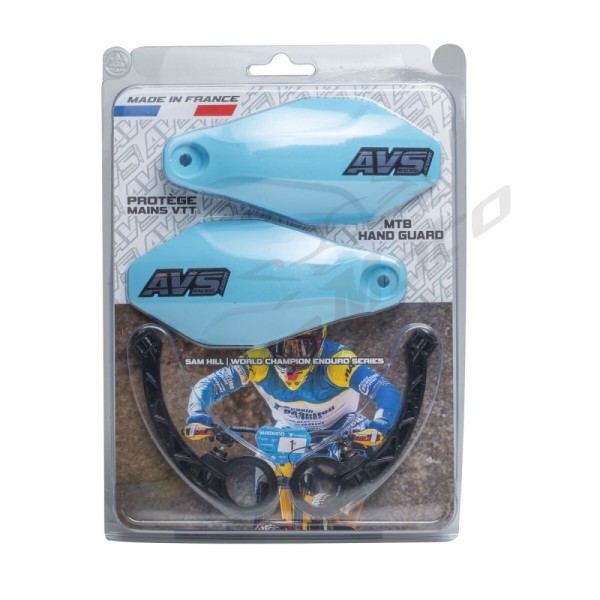 AVS RACING Handguards Kit Plastic Blue