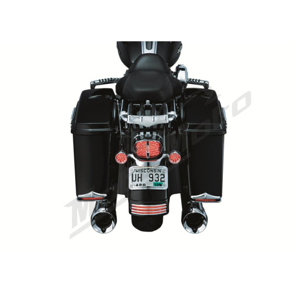 KURYAKYN Galinio žibinto dangtelis Harley Davidson FLH / FLHR / FLHRC / FLHRCI 883-1868cc 99-21