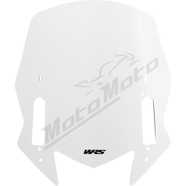 WRS Windscreen for Scooter Clear 46cm Yamaha XP 530 T-Max 530-560cc 17-21